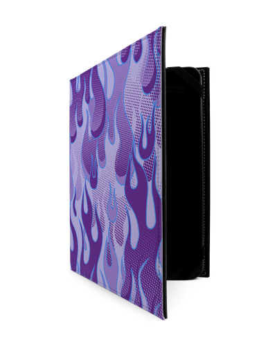 Purple Flames Tablet Case M
