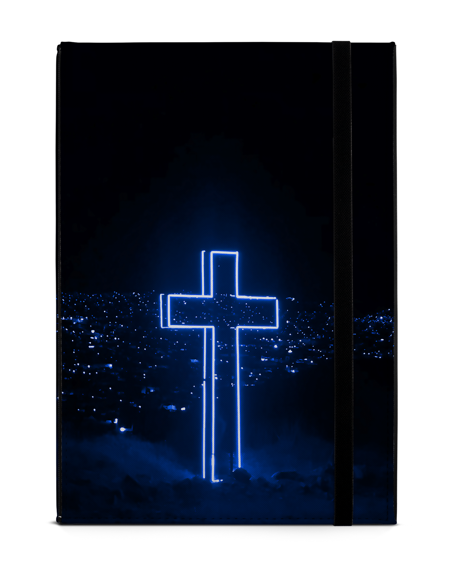 Christian Cross Tablet Case M: Front View
