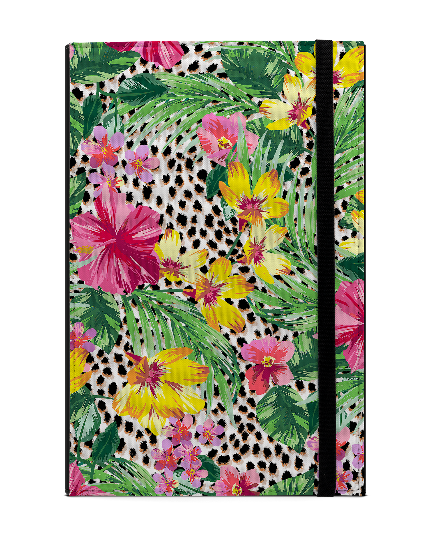 Tropical Cheetah Tablet Case L: Front View