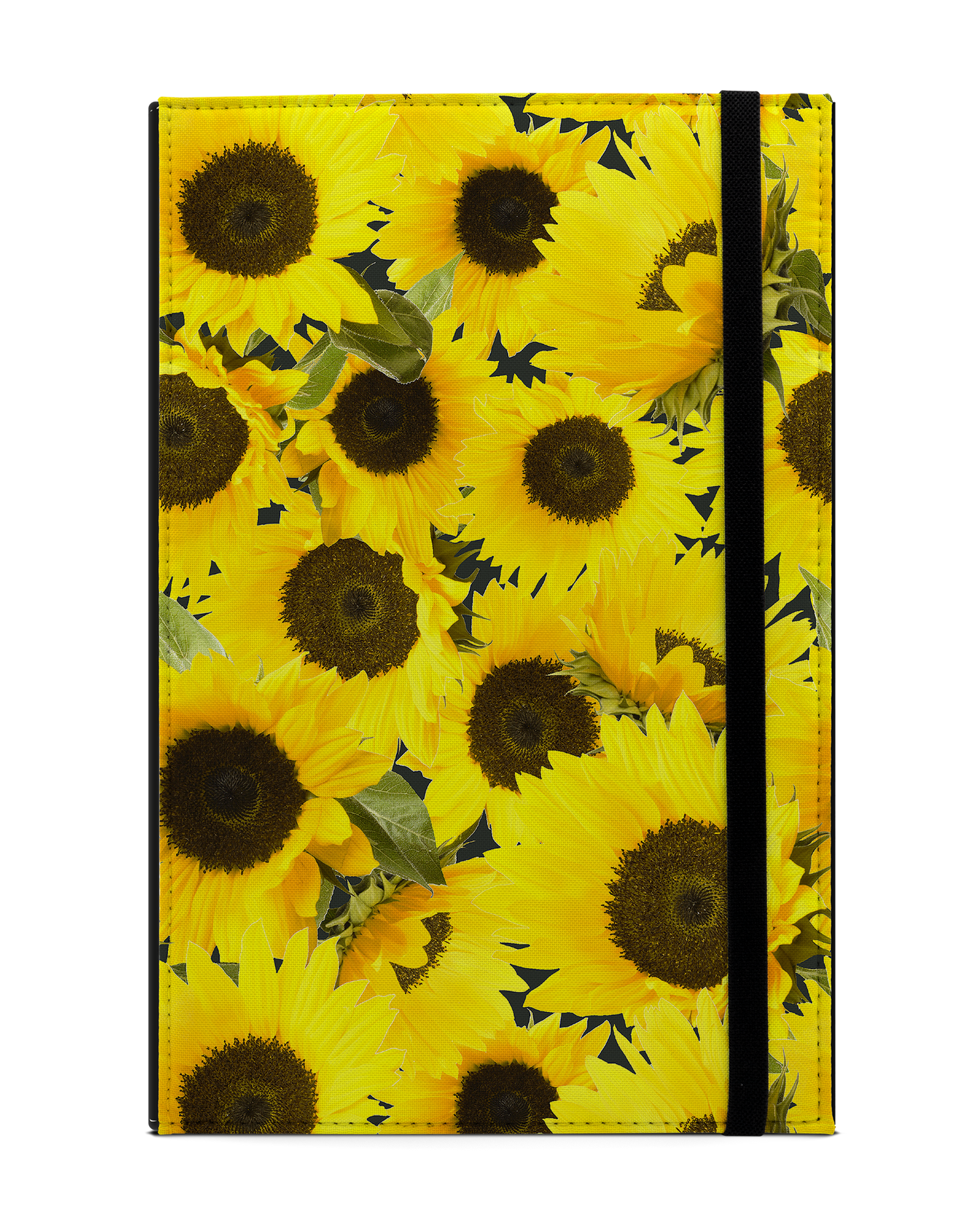 Sunflowers Tablet Case L: Front View