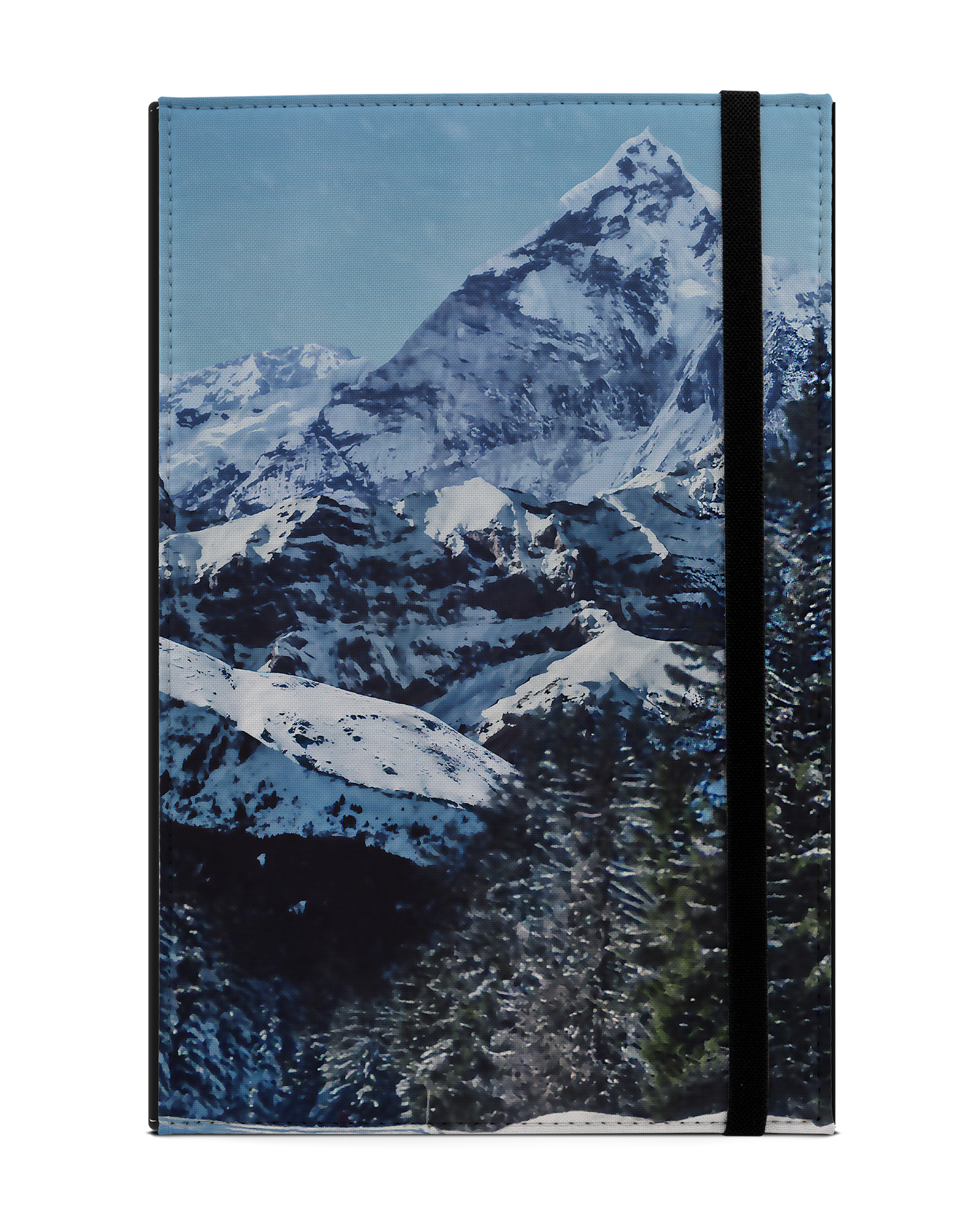 Winter Landscape Tablet Case L: Front View