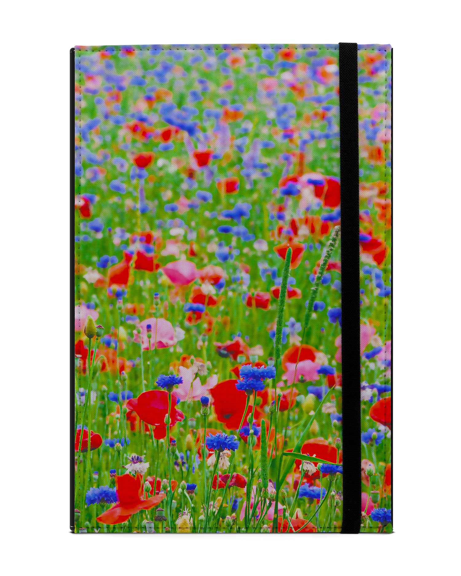Flower Field Tablet Case L: Front View