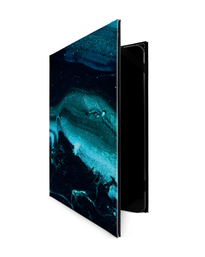 Deep Turquoise Sparkle Tablet Case L