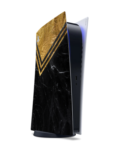 Gold Marble Console Skin for Sony PlayStation 5 Digital Edition