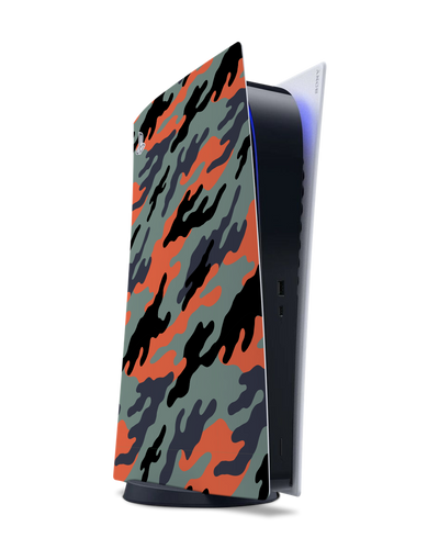 Camo Sunset Console Skin for Sony PlayStation 5 Digital Edition