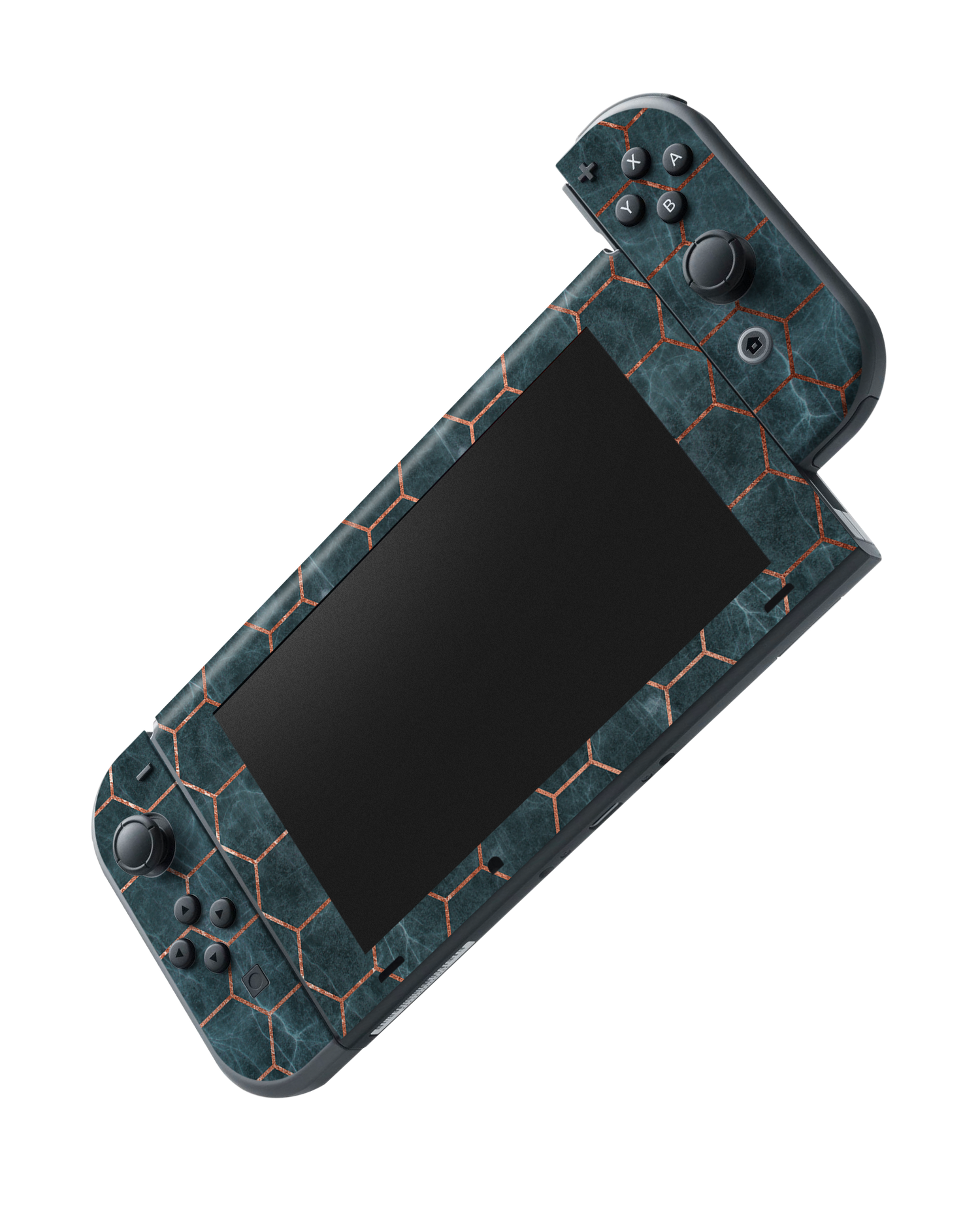 Marble Mermaid Pattern Console Skin for Nintendo Switch: Joy-Con removing 