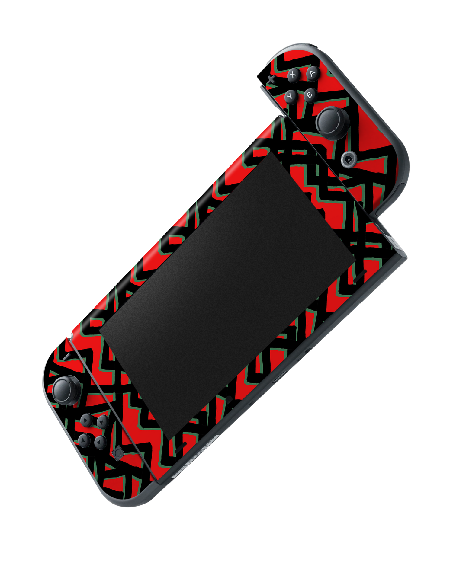Fences Pattern Console Skin for Nintendo Switch: Joy-Con removing 