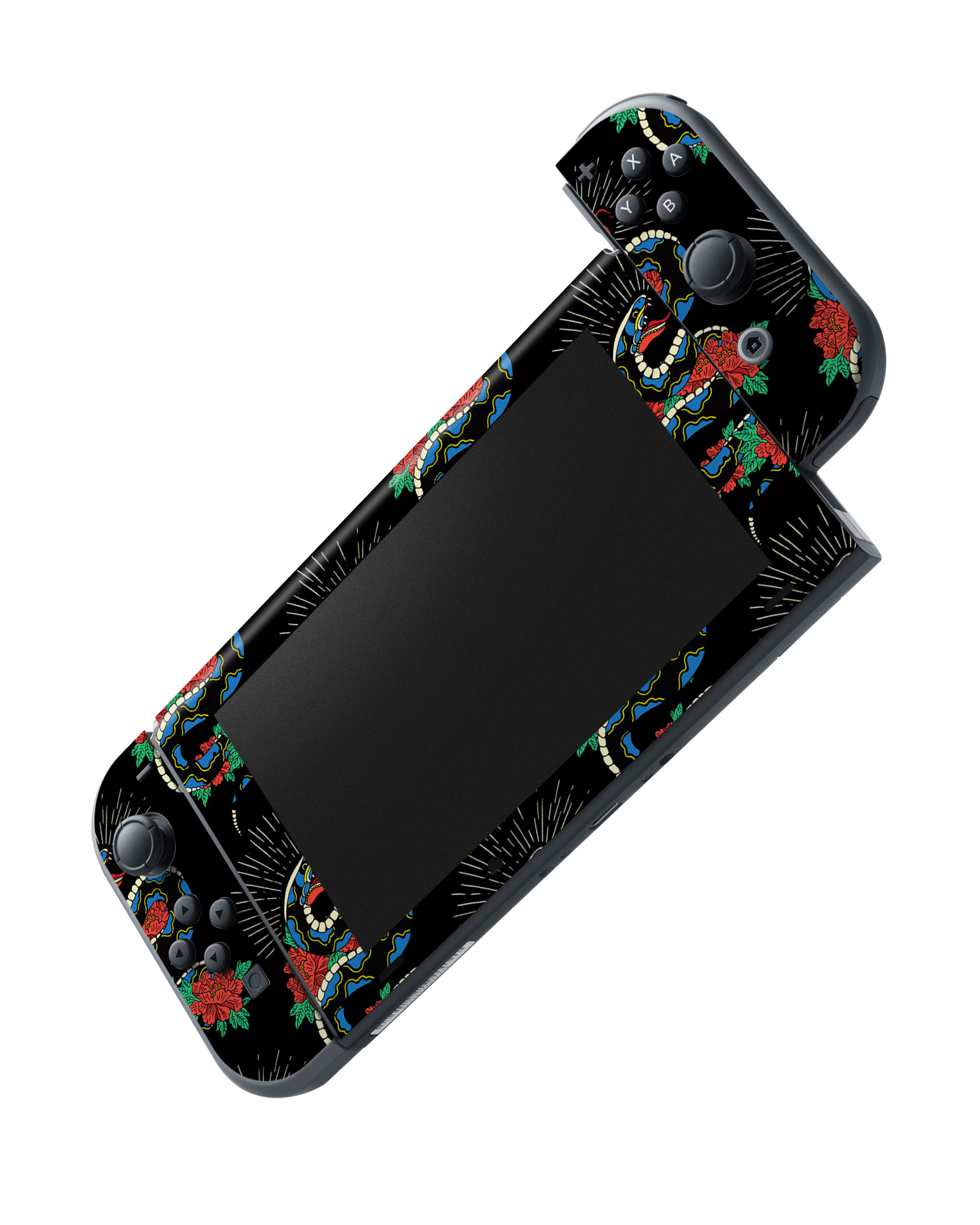 Repeating Snakes 2 Console Skin for Nintendo Switch: Joy-Con removing 