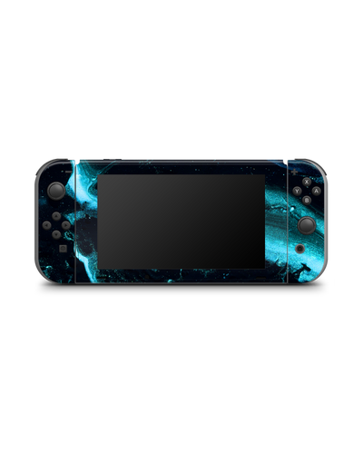Deep Turquoise Sparkle Console Skin for Nintendo Switch