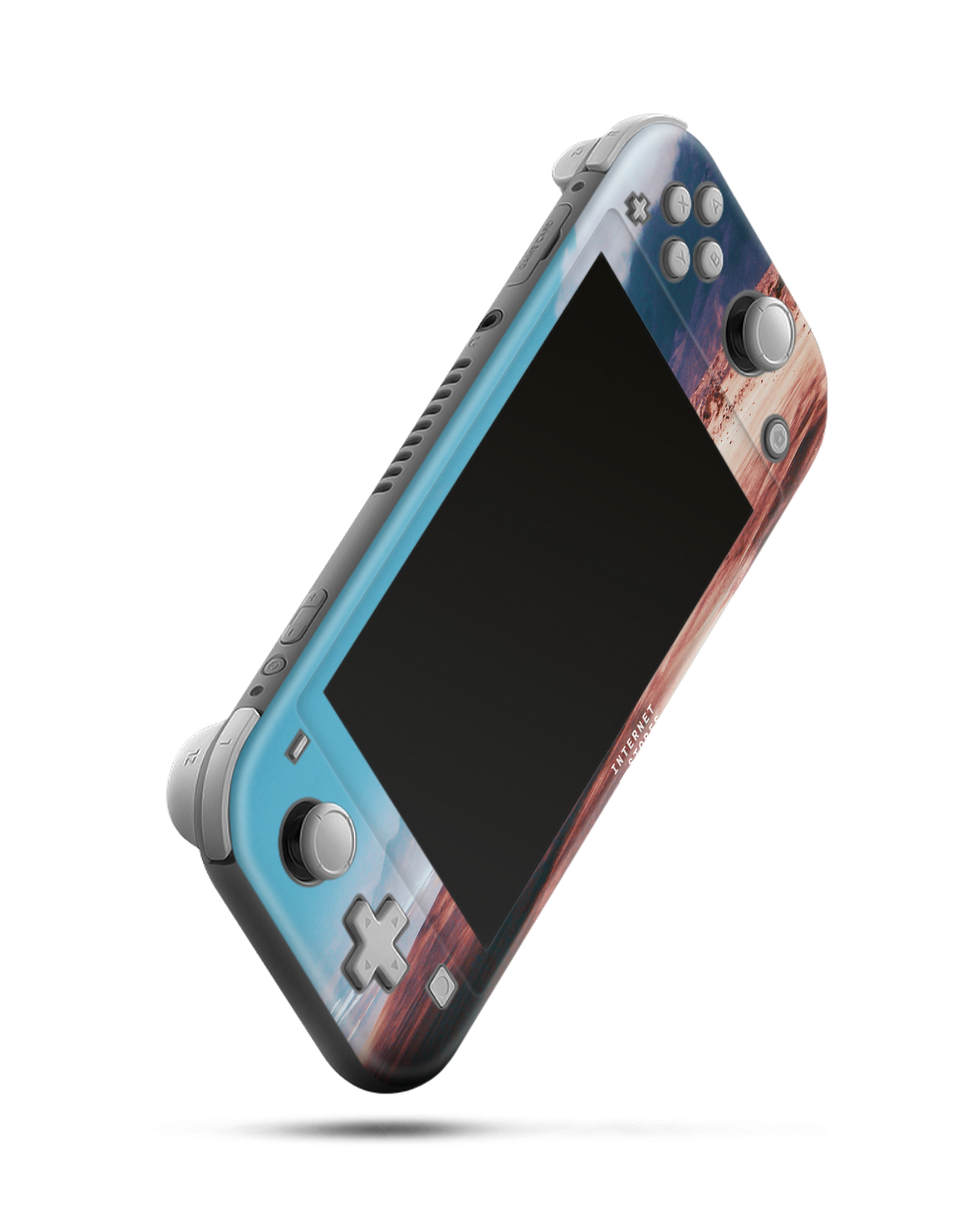 Sky Console Skin for Nintendo Switch Lite: Side view