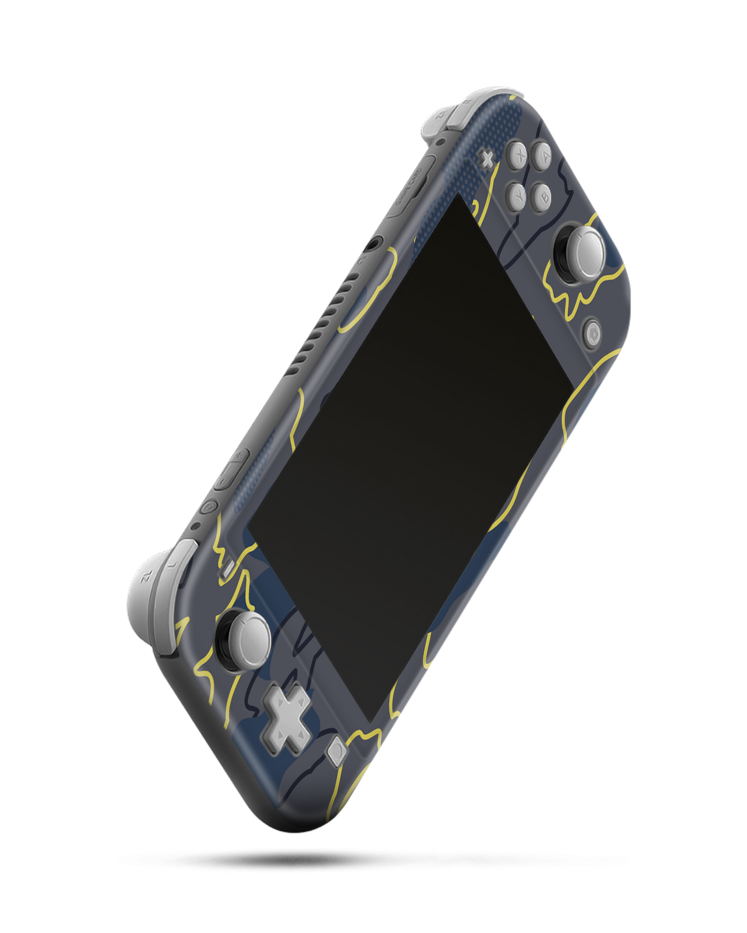 Linear Camo Console Skin for Nintendo Switch Lite: Side view