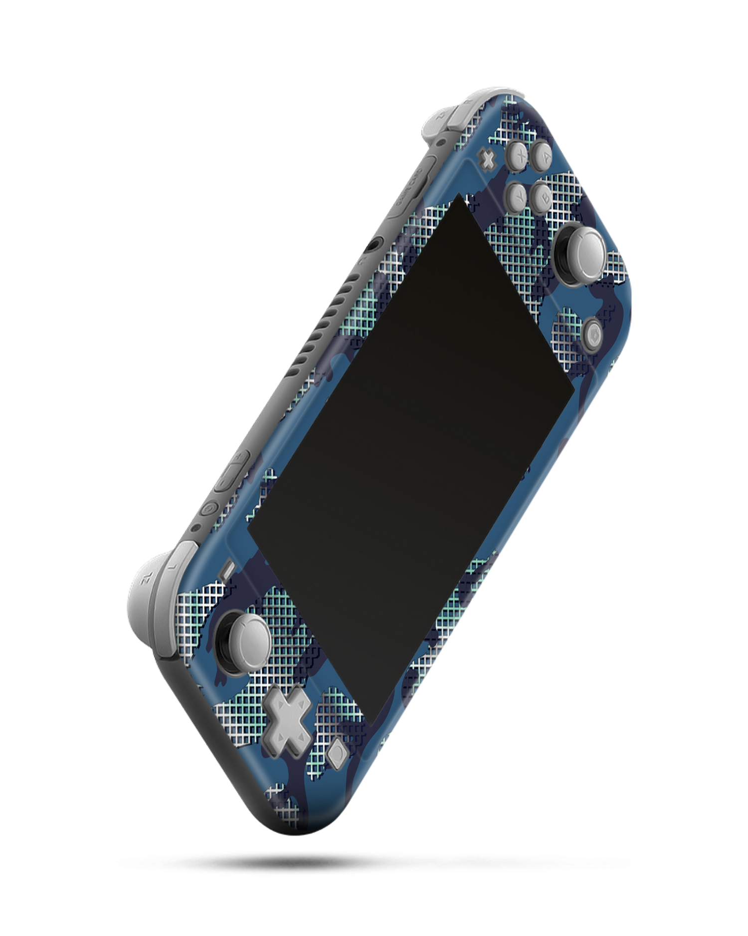 Fall Camo I Console Skin for Nintendo Switch Lite: Side view