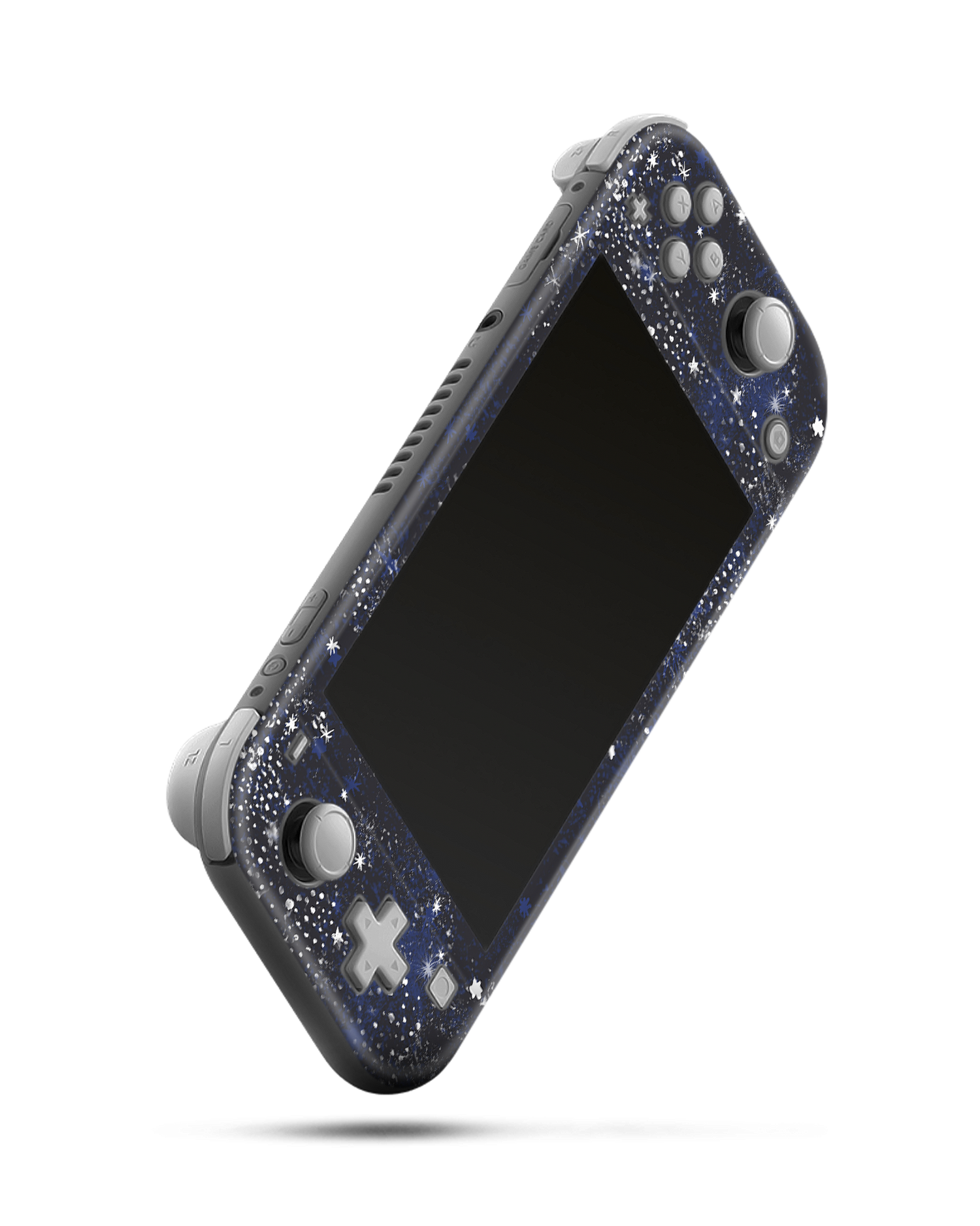Starry Night Sky Console Skin for Nintendo Switch Lite: Side view