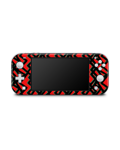 Fences Pattern Console Skin for Nintendo Switch Lite: Front view