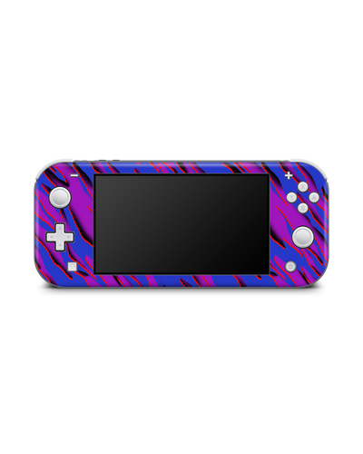Electric Ocean 2 Console Skin for Nintendo Switch Lite: Front view