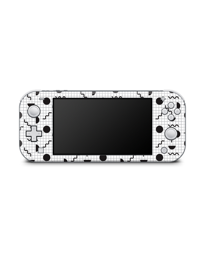 Metric Matter Console Skin for Nintendo Switch Lite: Front view