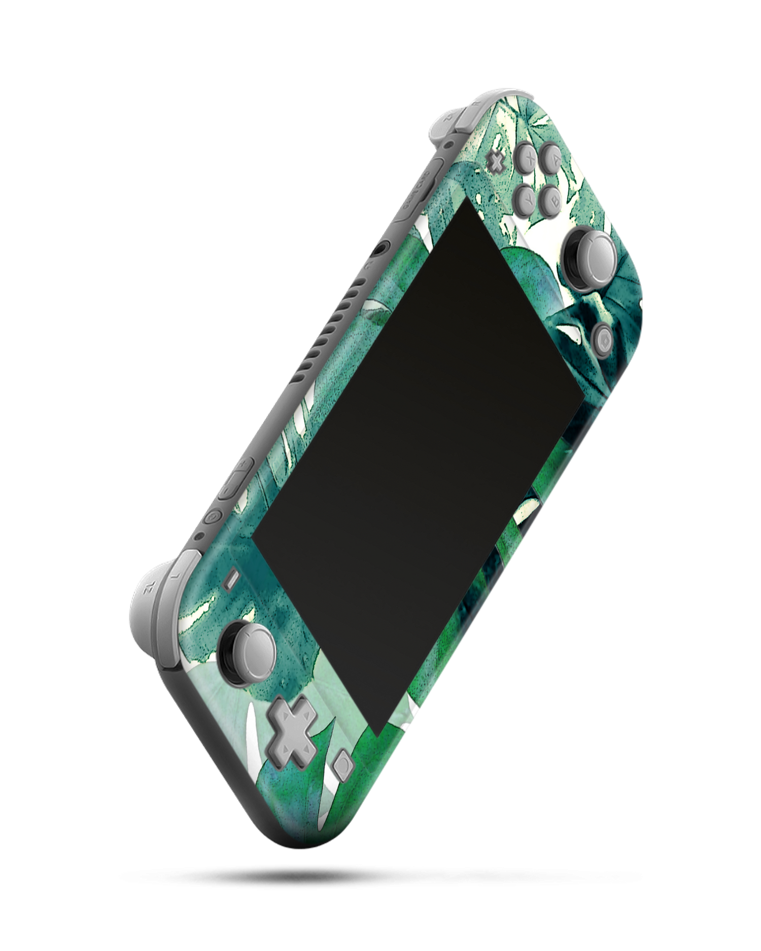 Saturated Plants Console Skin for Nintendo Switch Lite: Side view