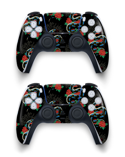 Repeating Snakes 2 Console Skin Sony PlayStation 5 DualSense Wireless Controller