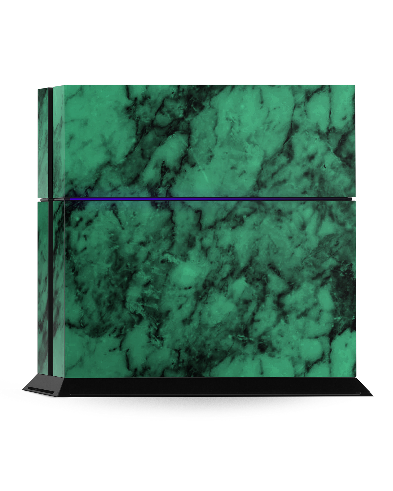 Green Marble Console Skin for Sony PlayStation 4: Standing