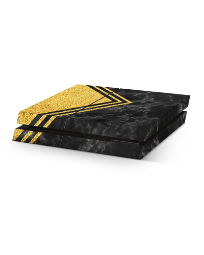 Gold Marble Console Skin for Sony PlayStation 4