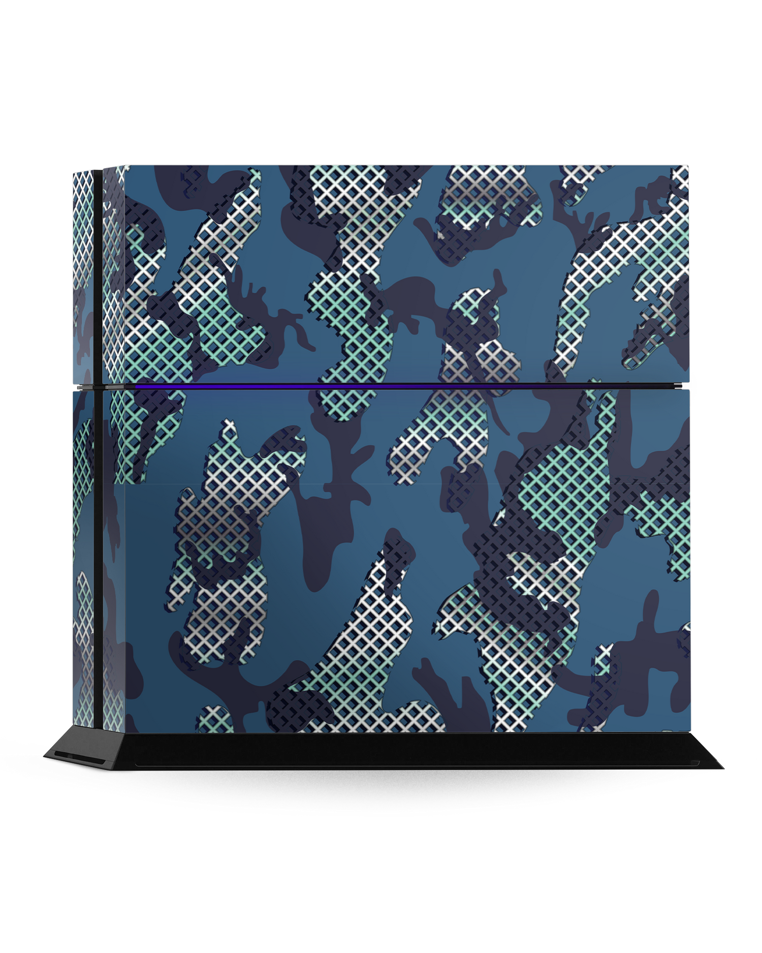 Fall Camo I Console Skin for Sony PlayStation 4: Standing