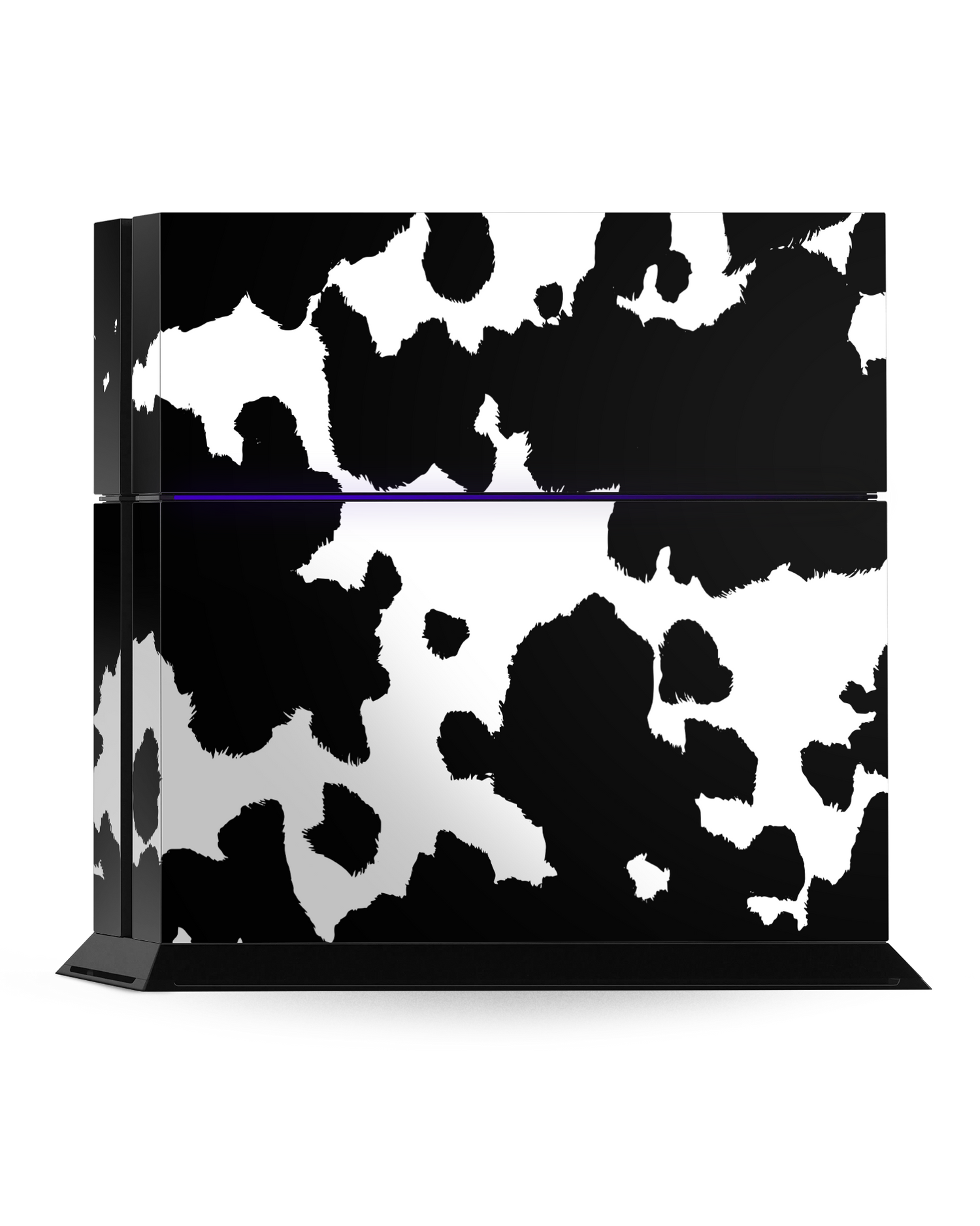 Cow Print Console Skin for Sony PlayStation 4: Standing