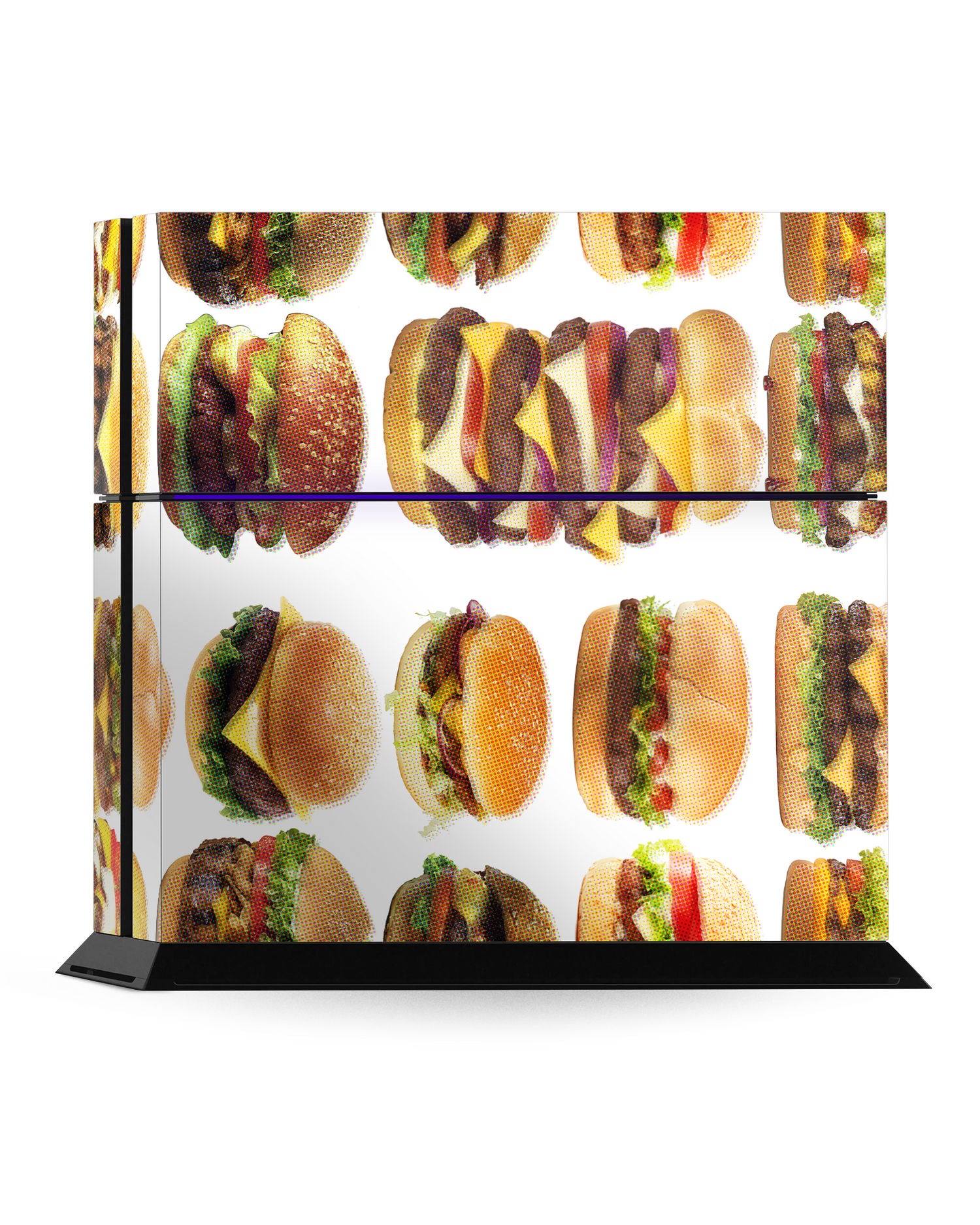 Burger Time Console Skin for Sony PlayStation 4: Standing