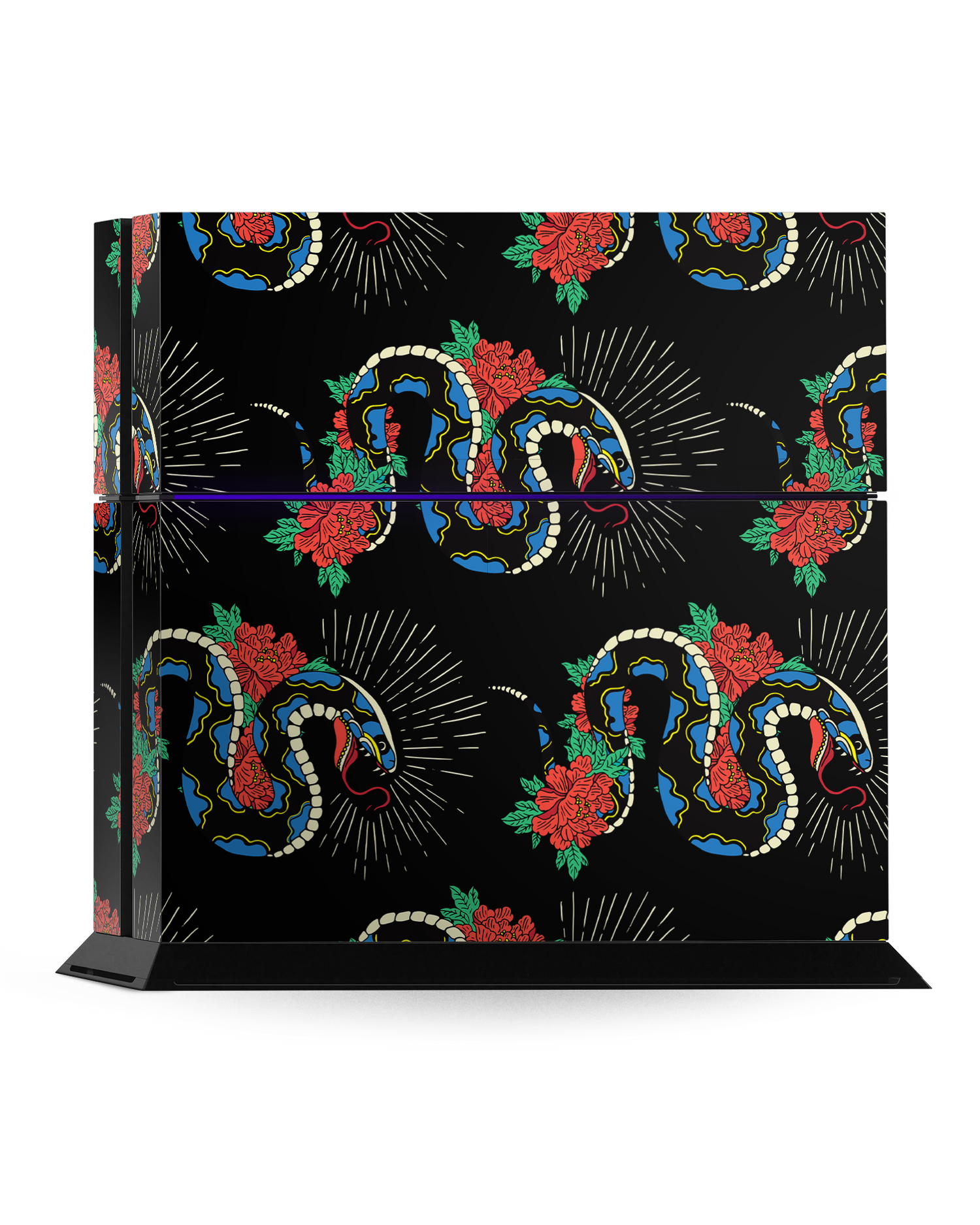 Repeating Snakes 2 Console Skin for Sony PlayStation 4: Standing