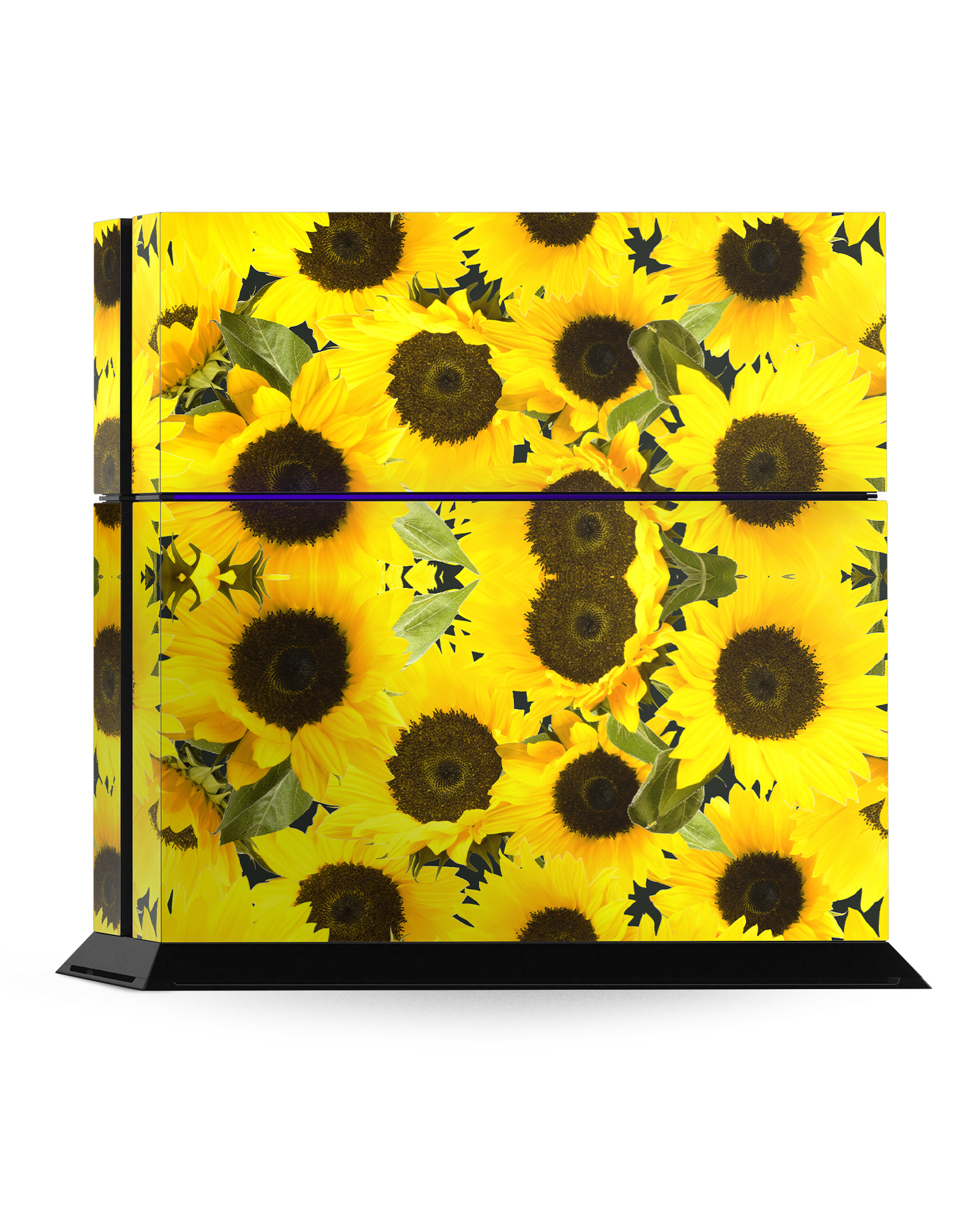Sunflowers Console Skin for Sony PlayStation 4: Standing