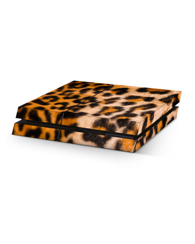 Leopard Pattern Console Skin for Sony PlayStation 4