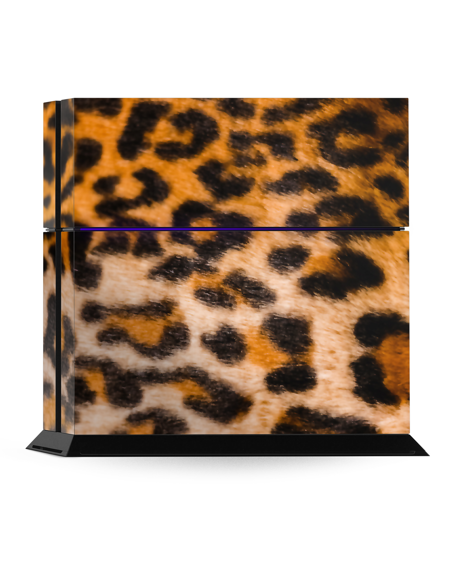 Leopard Pattern Console Skin for Sony PlayStation 4: Standing