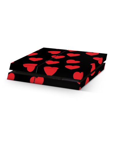 Repeating Hearts Console Skin for Sony PlayStation 4