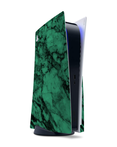 Green Marble Console Skin for Sony PlayStation 5