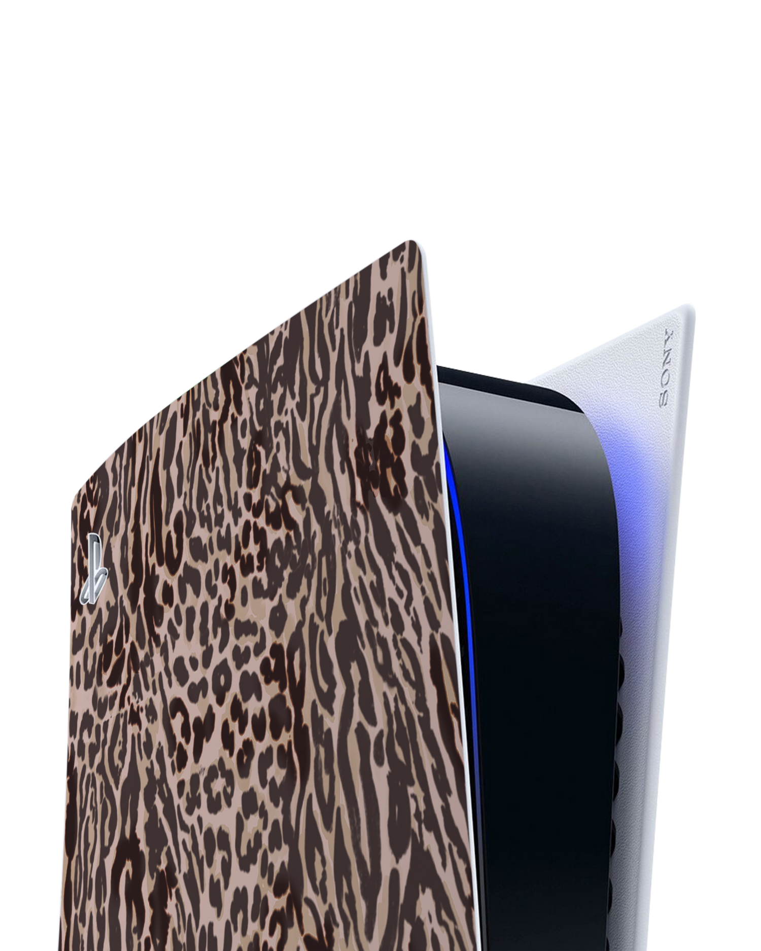 Animal Skin Tough Love Console Skin for Sony PlayStation 5: Detail shot