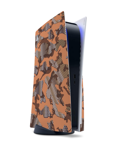 Fall Camo IV Console Skin for Sony PlayStation 5