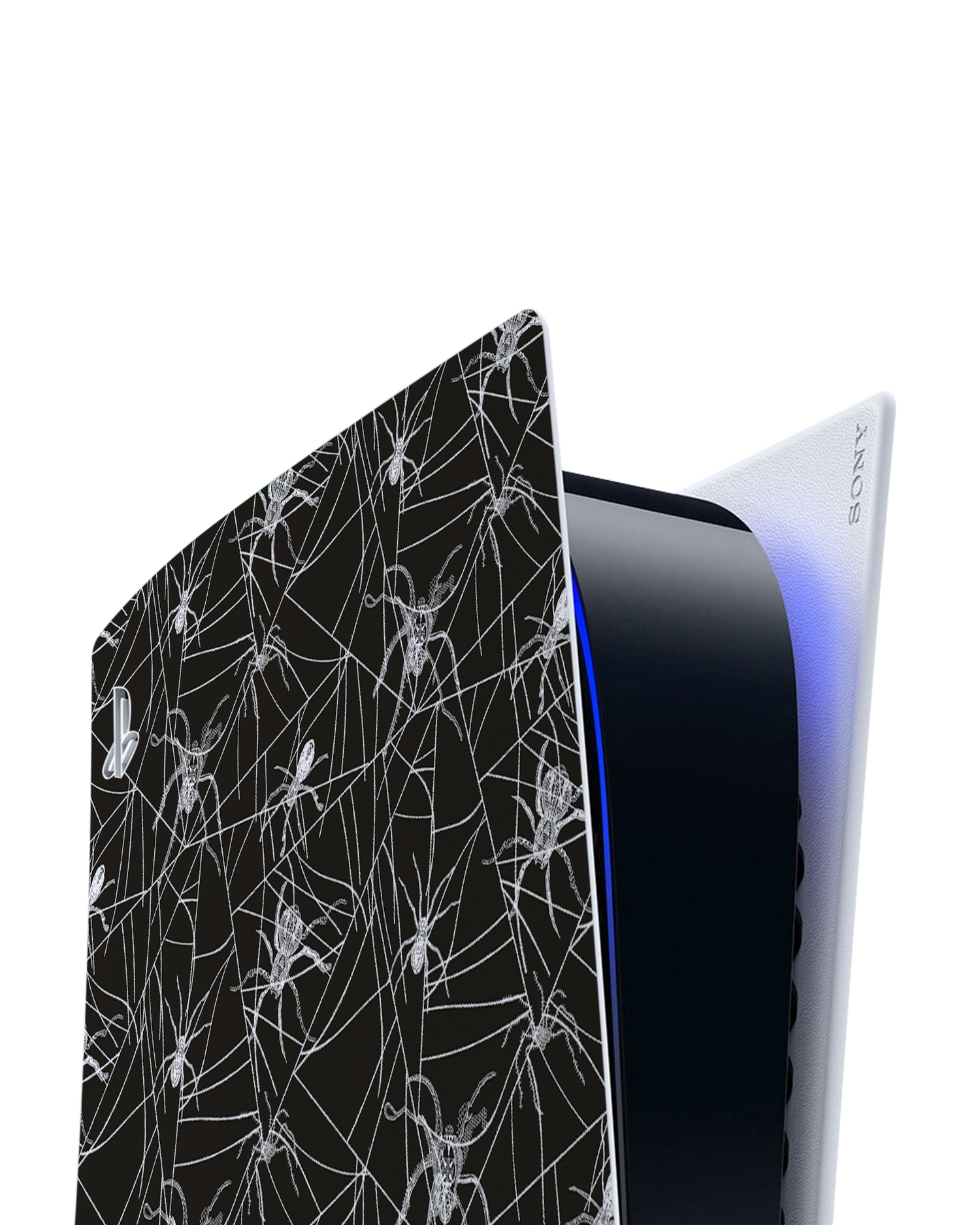 Spiders And Webs Console Skin for Sony PlayStation 5: Detail shot