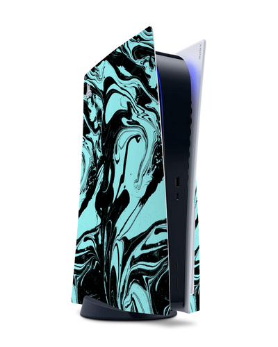 Mint Swirl Console Skin for Sony PlayStation 5