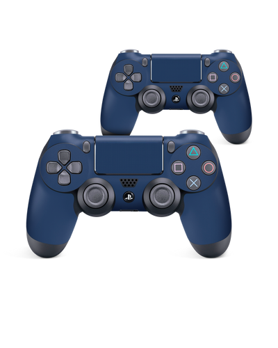 NAVY Console Skin for Sony PlayStation 4 Controller: Front View