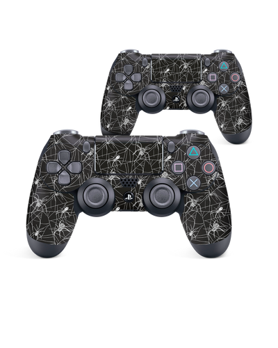 Spiders And Webs Console Skin for Sony PlayStation 4 Controller: Front View