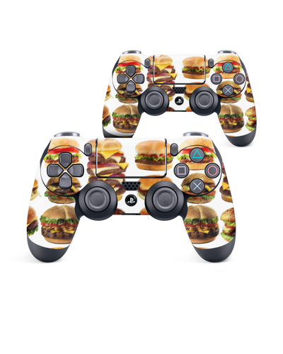 Burger Time Console Skin for Sony PlayStation 4 Controller: Front View