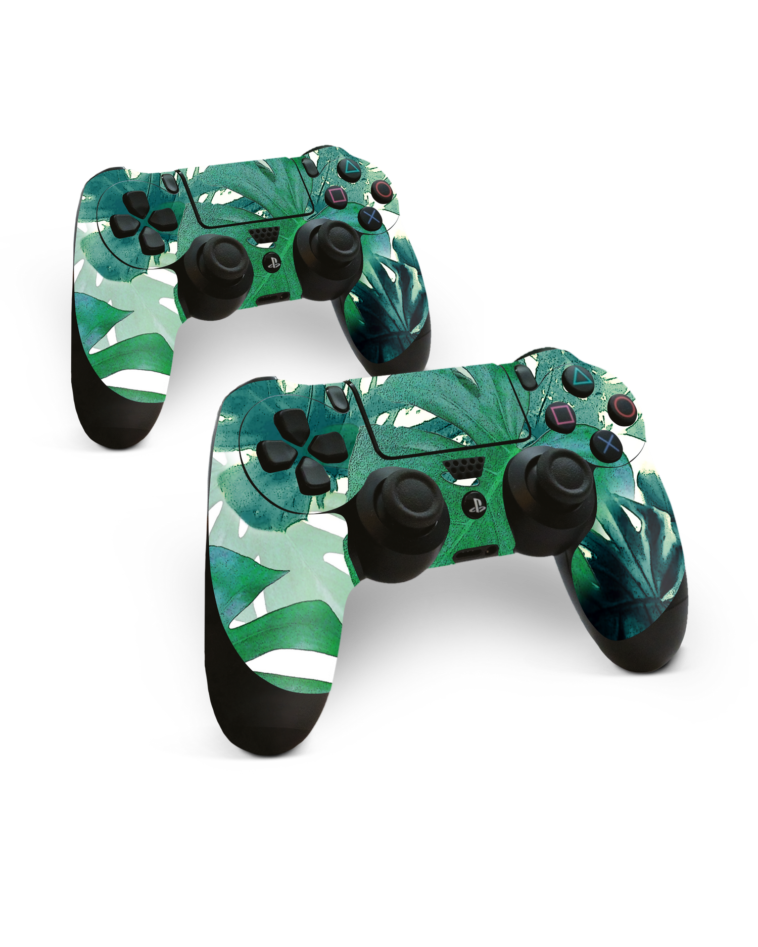 Saturated Plants Console Skin for Sony PlayStation 4 Controller: Side View
