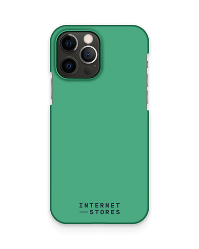 ISG Neon Green Hard Shell Phone Case Apple iPhone 12, Apple iPhone 12 Pro