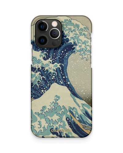 Great Wave Off Kanagawa By Hokusai Hard Shell Phone Case Apple iPhone 12, Apple iPhone 12 Pro