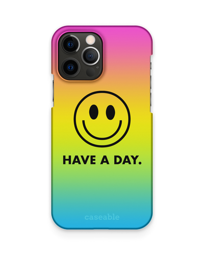 Have A Day Hard Shell Phone Case Apple iPhone 12, Apple iPhone 12 Pro