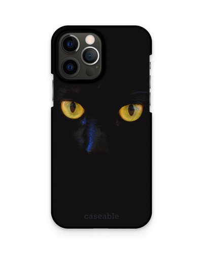 Black Cat Hard Shell Phone Case Apple iPhone 12, Apple iPhone 12 Pro
