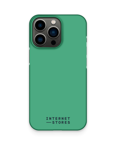 ISG Neon Green Hard Shell Phone Case Apple iPhone 13 Pro