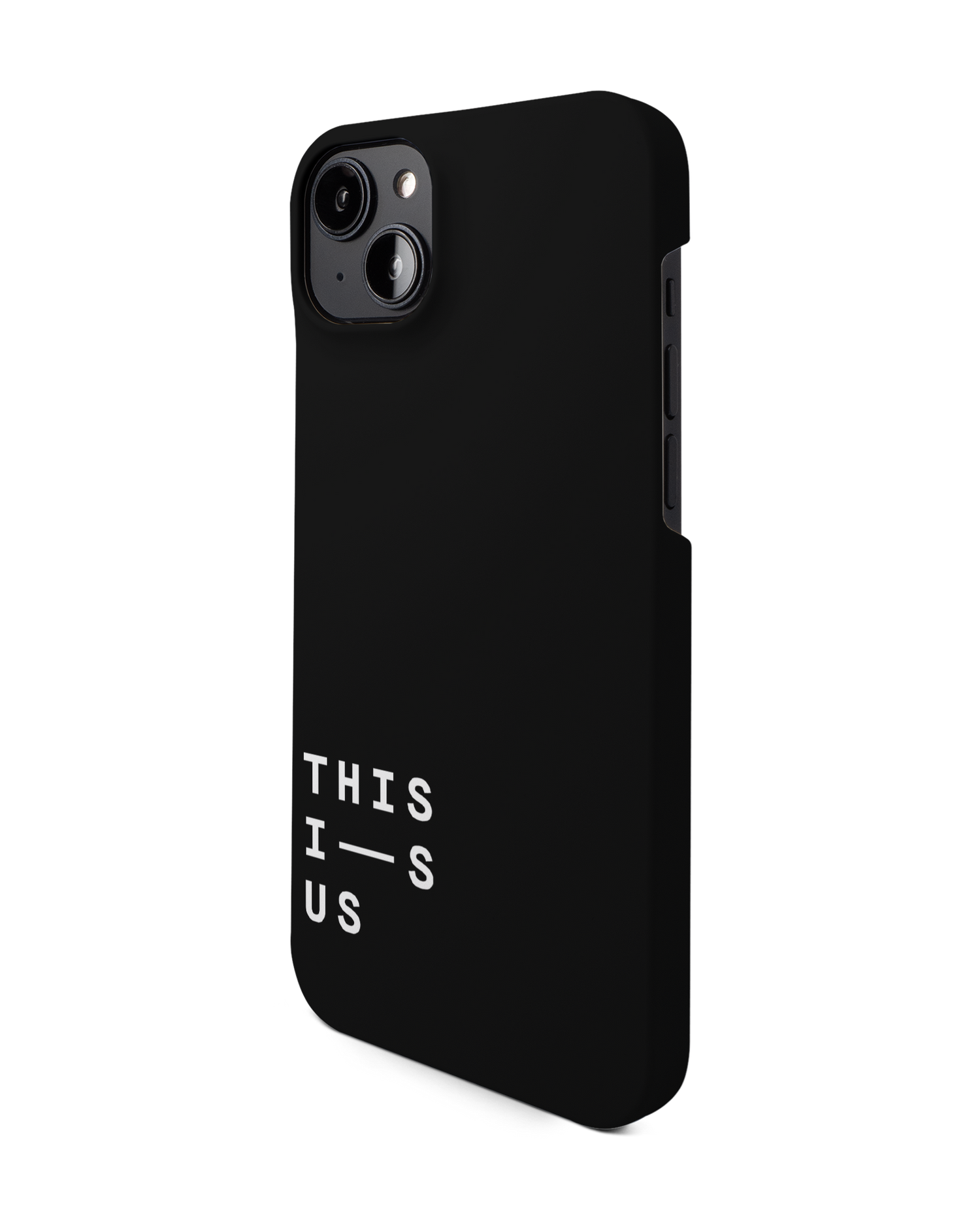 This Is Us Hard Shell Phone Case for Apple iPhone 14 Plus: View from the right side