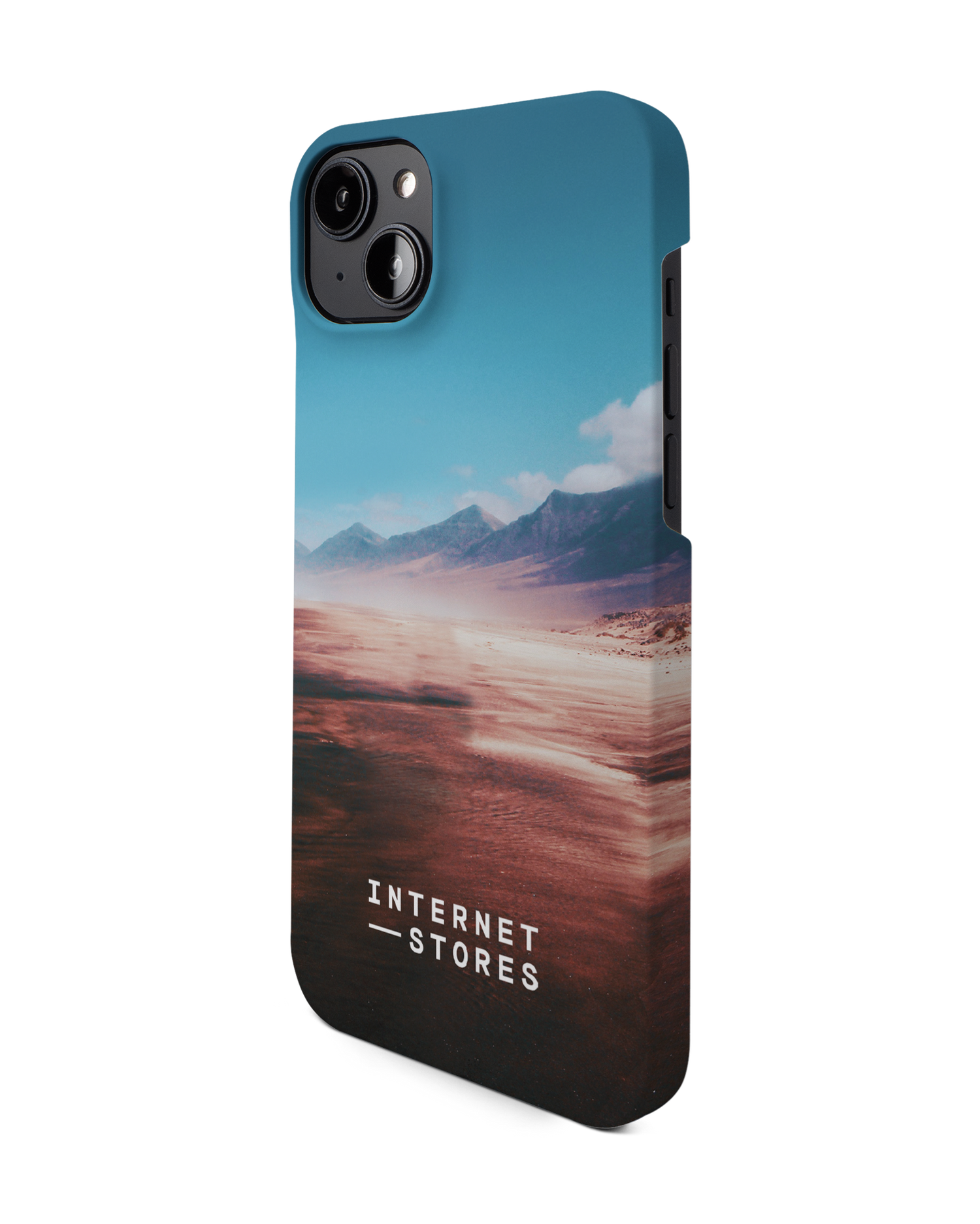 Sky Hard Shell Phone Case for Apple iPhone 14 Plus: View from the right side