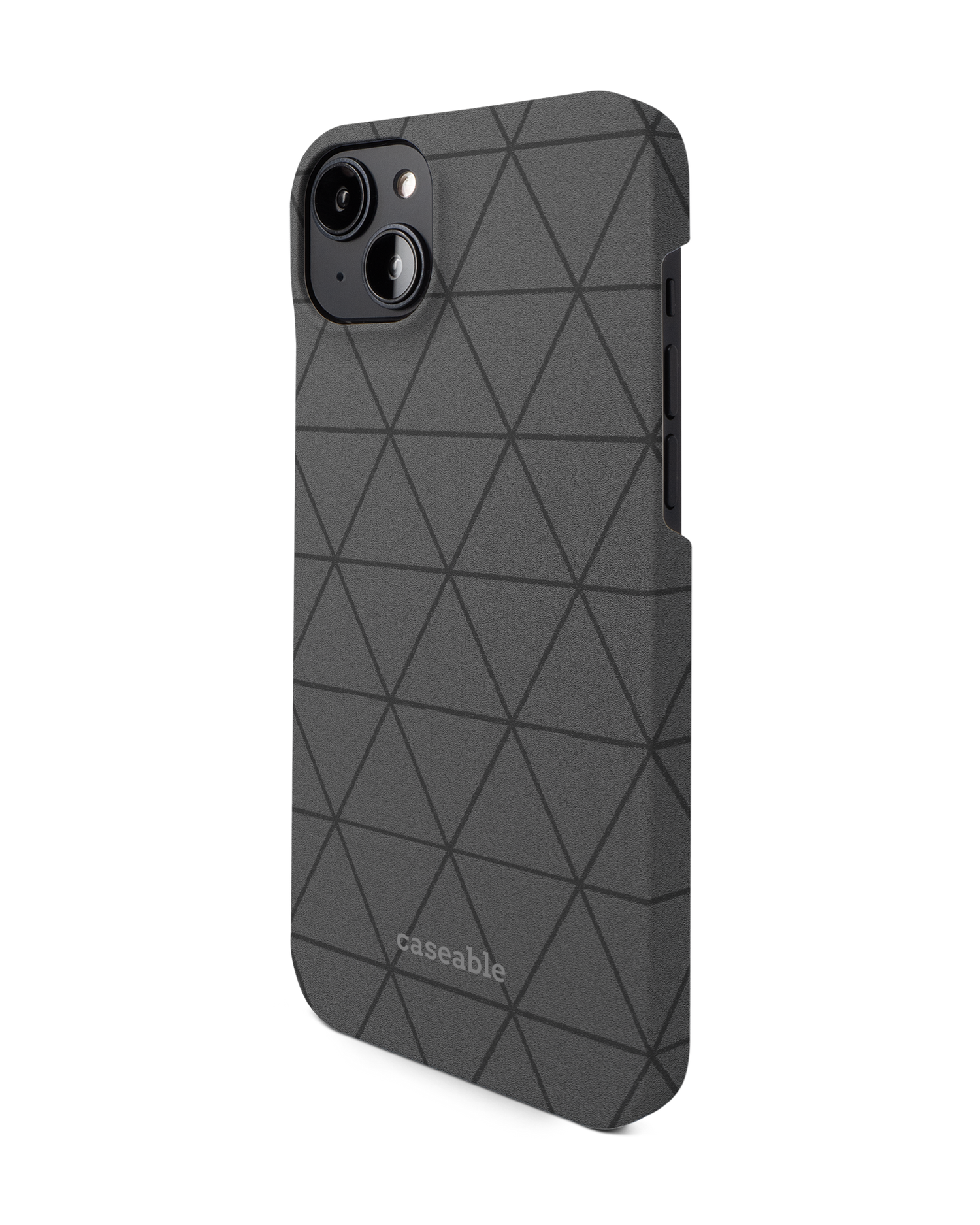 Ash Hard Shell Phone Case for Apple iPhone 14 Plus: View from the right side