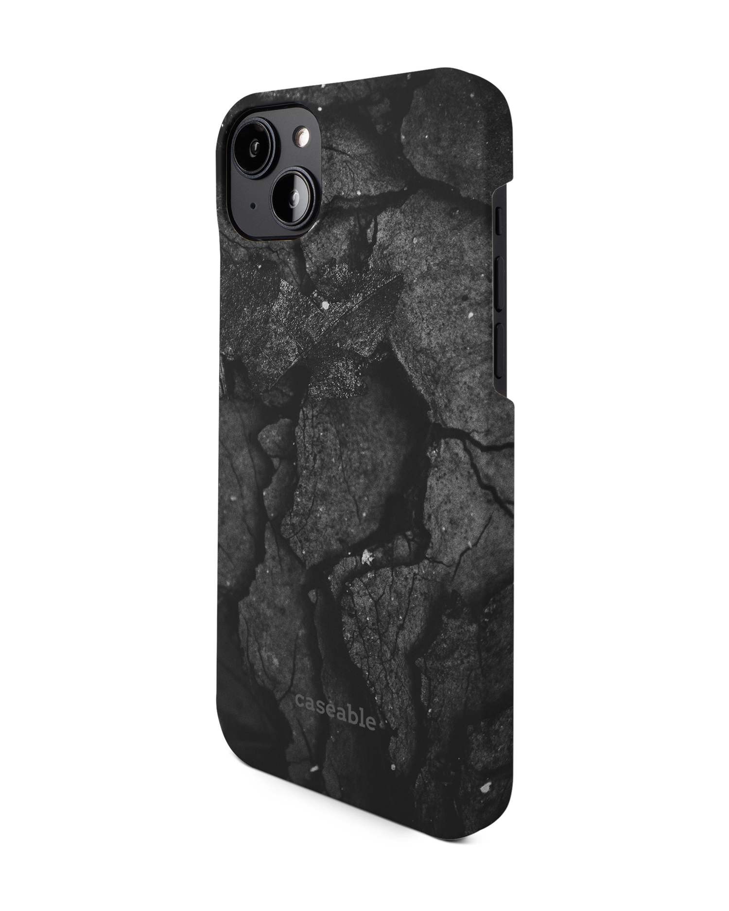 Carbon Hard Shell Phone Case for Apple iPhone 14 Plus: View from the right side